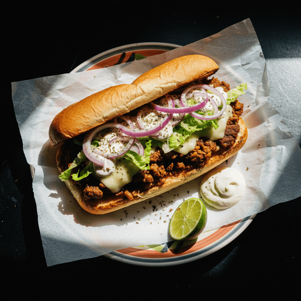 Vegan Chopped Cheese