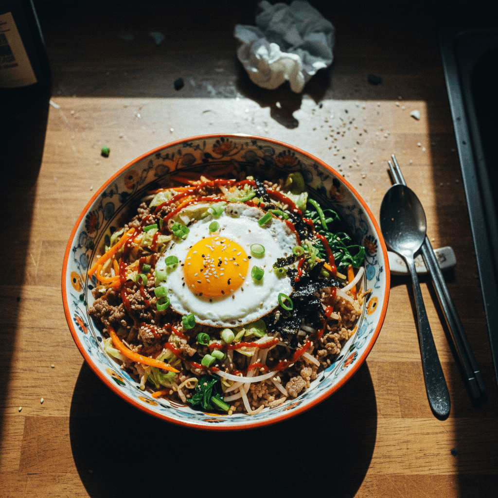 Rice Cooker Bibimbap