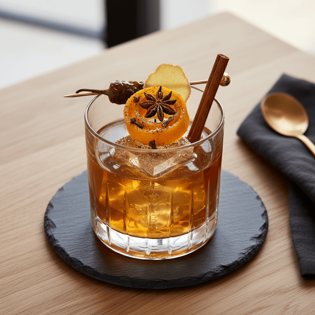 Spiced Old Fashioned Twist