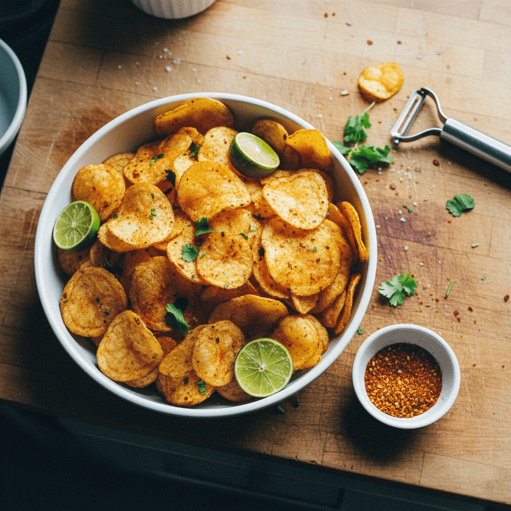 Homemade Crispy Potato Chips