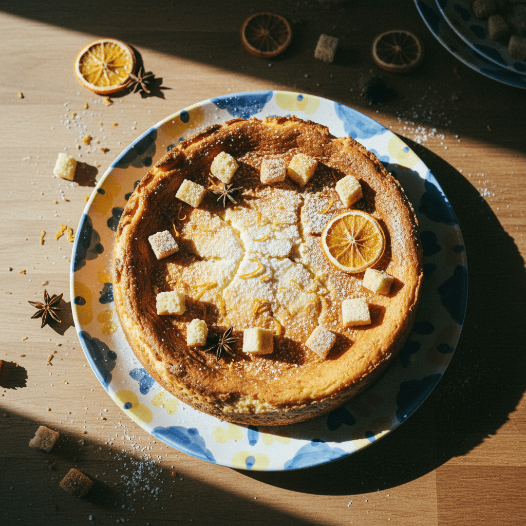 Cheesecake de Panettone