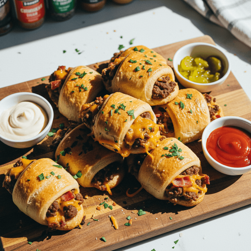 Cheeseburger Roll-Ups