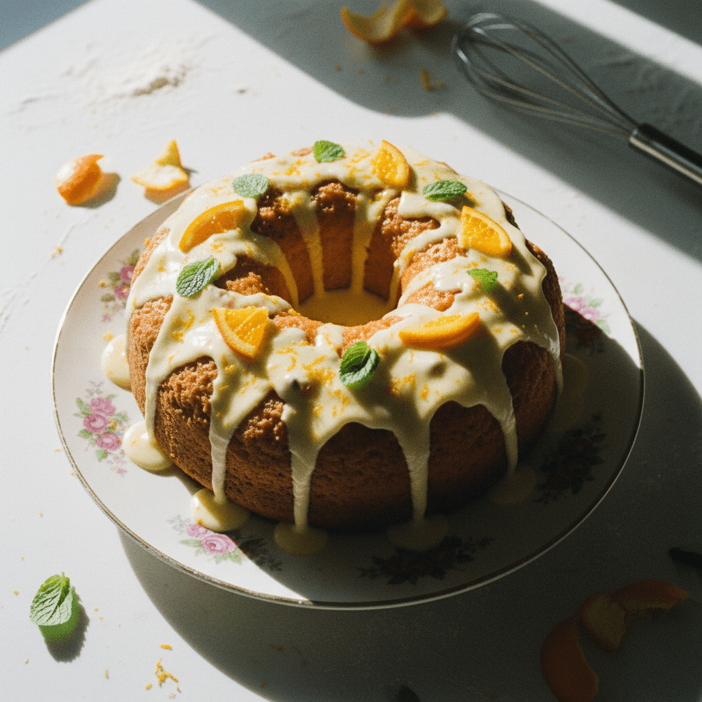 Orange Blender Cake