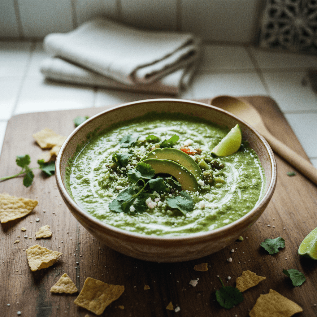 Tomatillo Poblano Crema Salsa