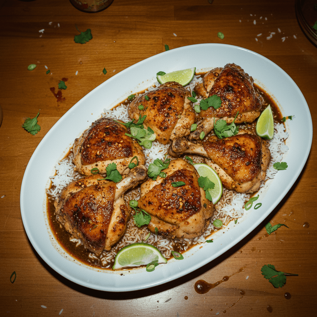 Dan-O's Adobo Chicken Thighs