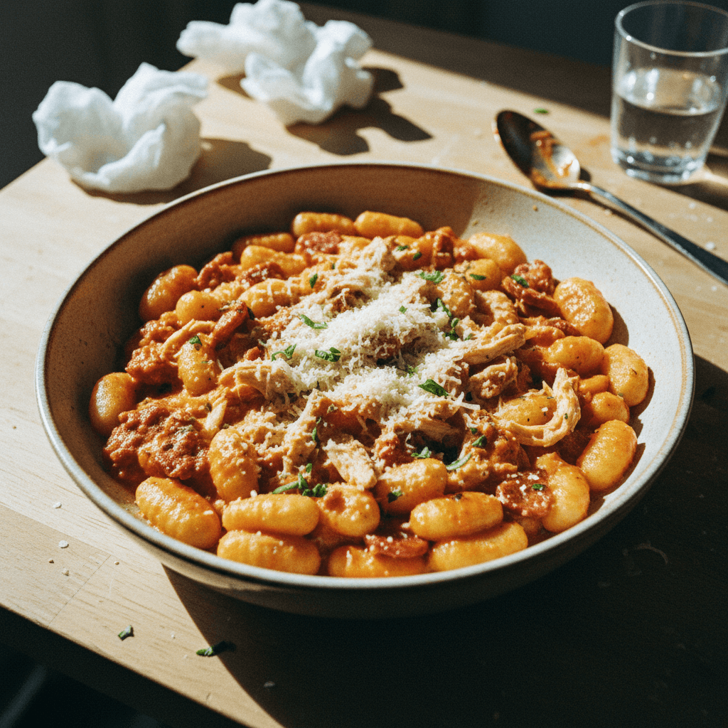Creamy Tomato & Parmesan Gnocchi