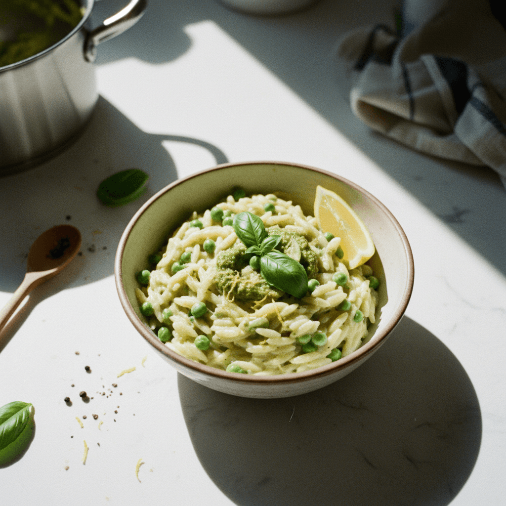 Creamy Orzo Pasta