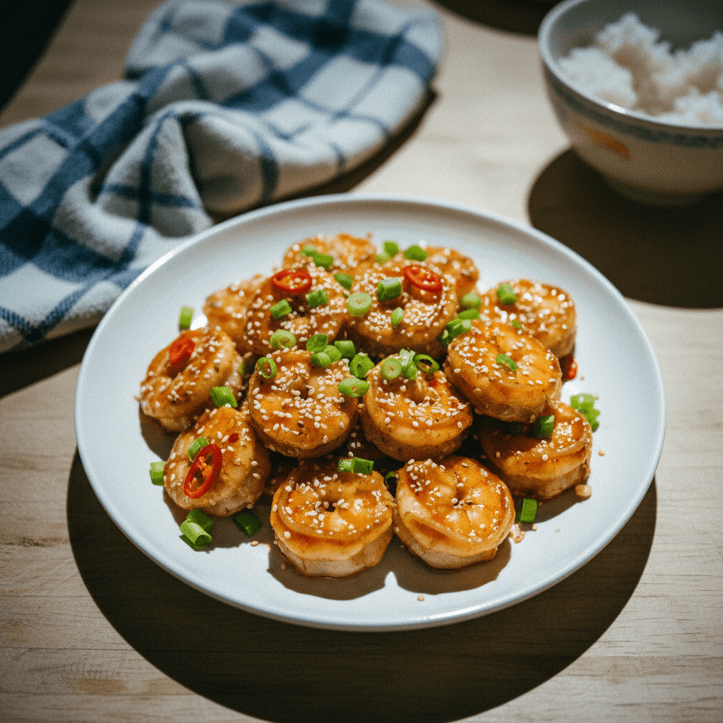 Honey Garlic Shrimp