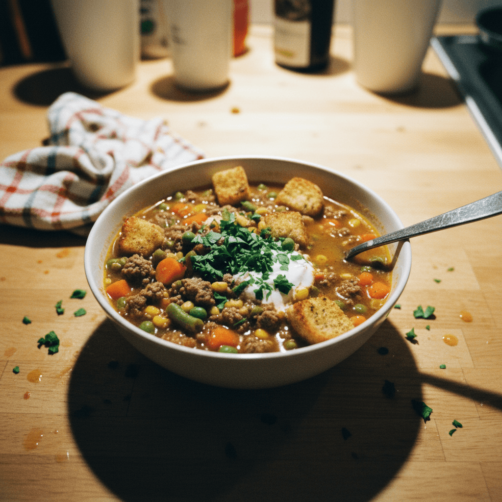 Hearty Beef and Vegetable Soup