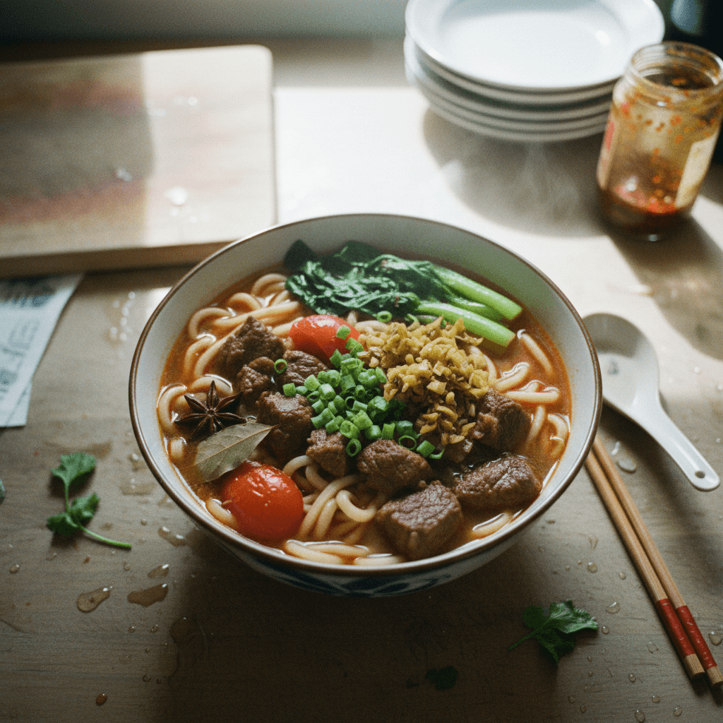 Taiwanese Beef Noodles