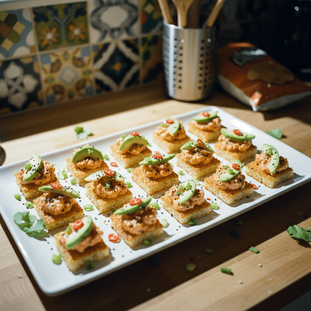 Spicy Shrimp Crispy Rice