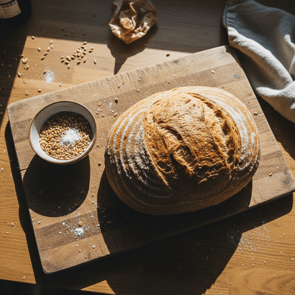 100% Whole Wheat Sourdough