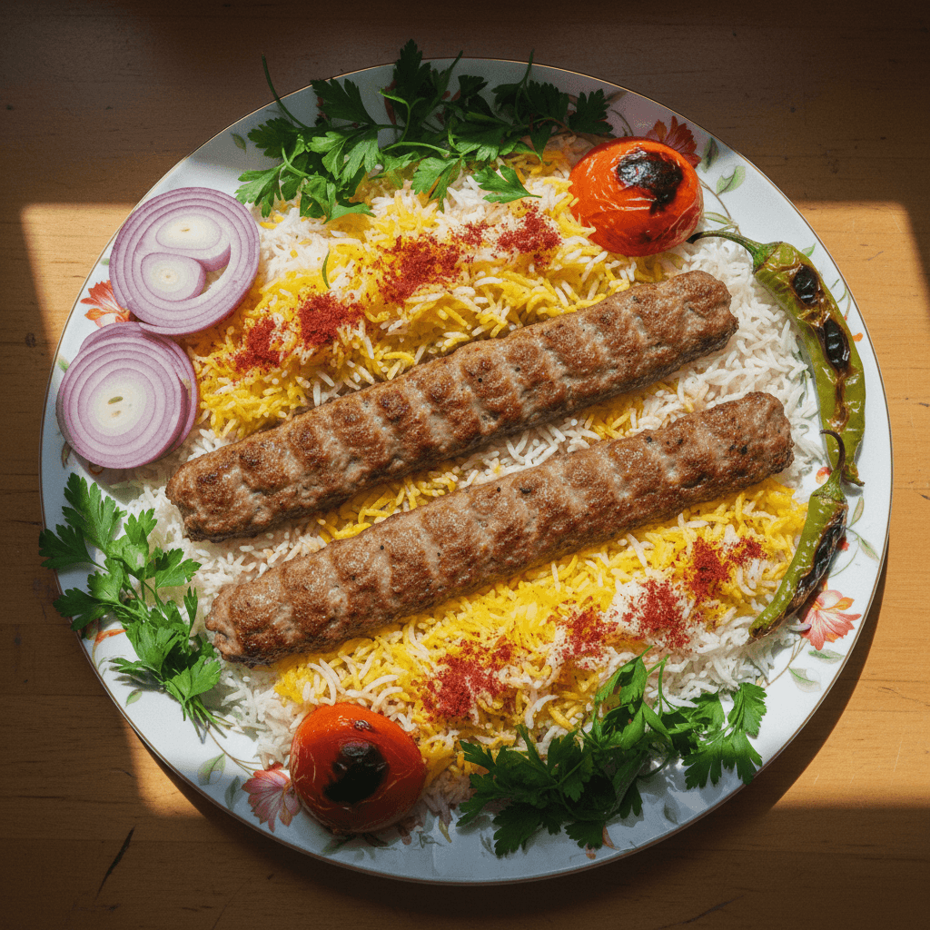 Kebab Koobideh (Persian Ground Meat Kebabs)