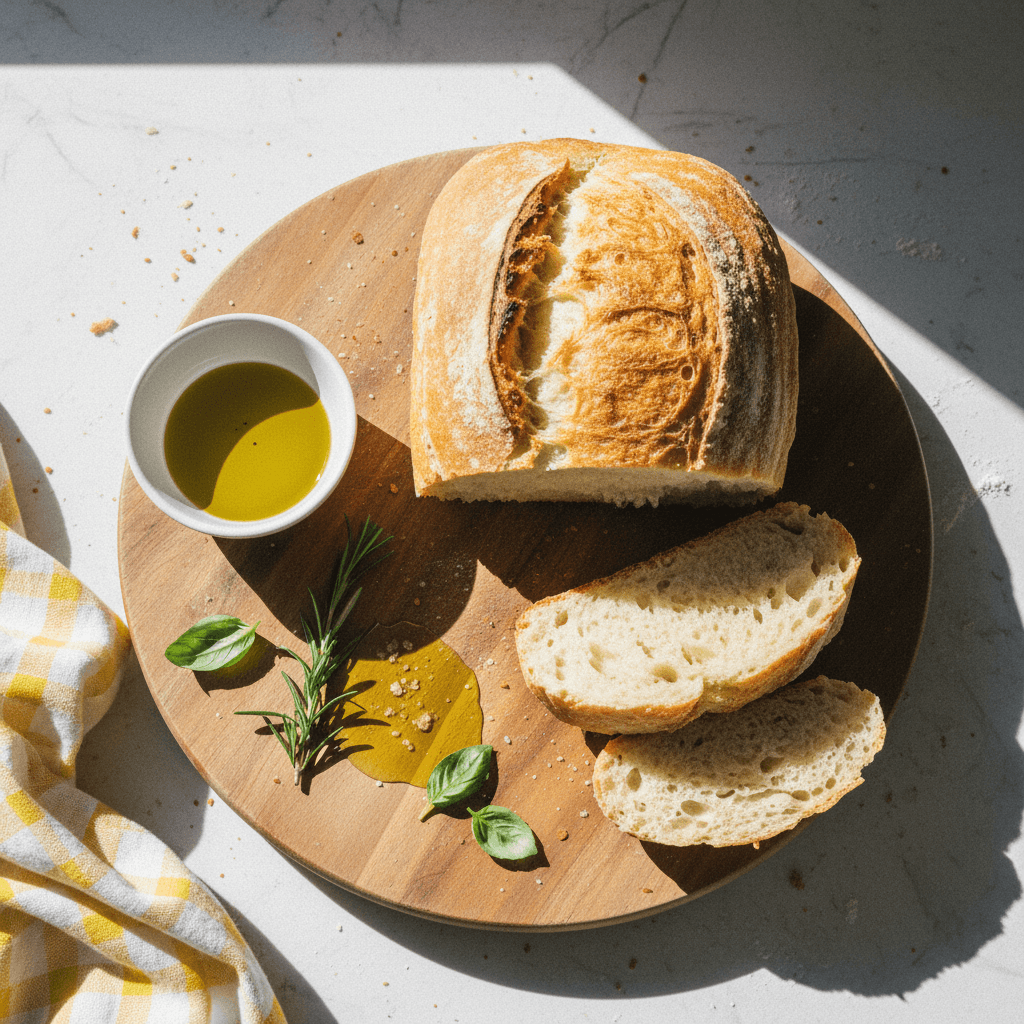 4-Ingredient No-Knead Bread
