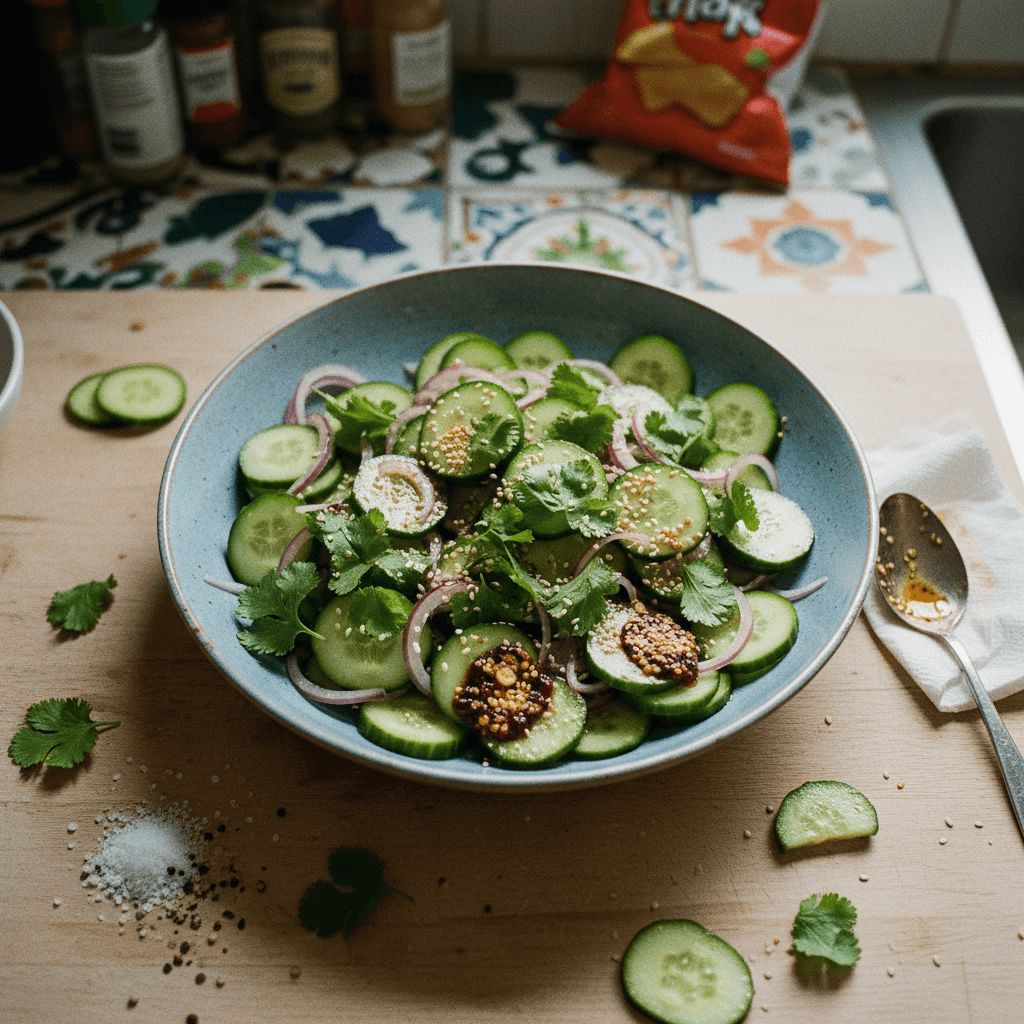 Refreshing Cucumber Salad