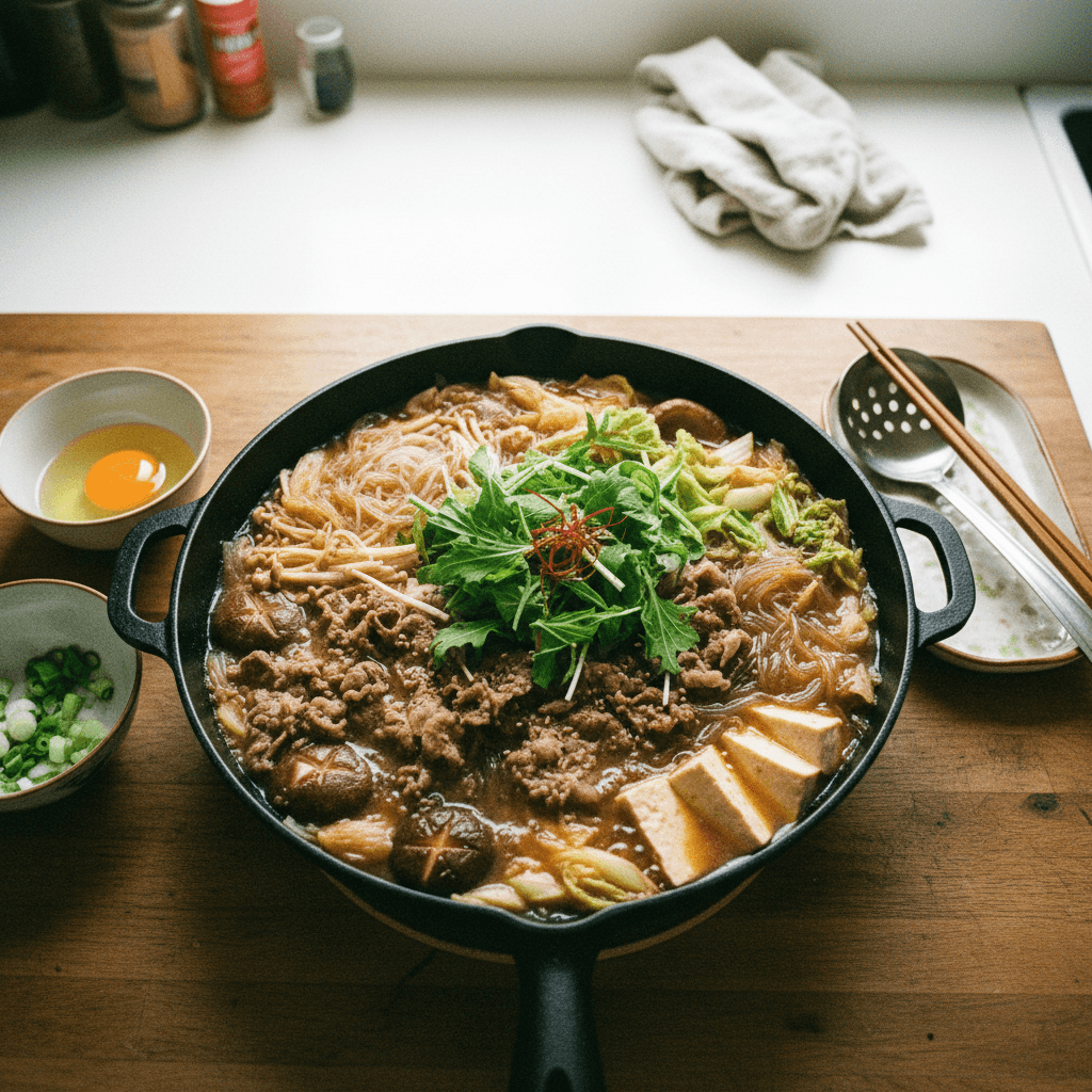Beef Sukiyaki Hot Pot