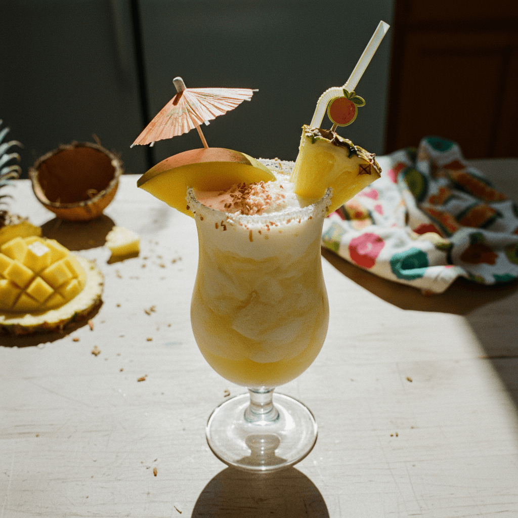 Mango Pineapple Coconut Cooler