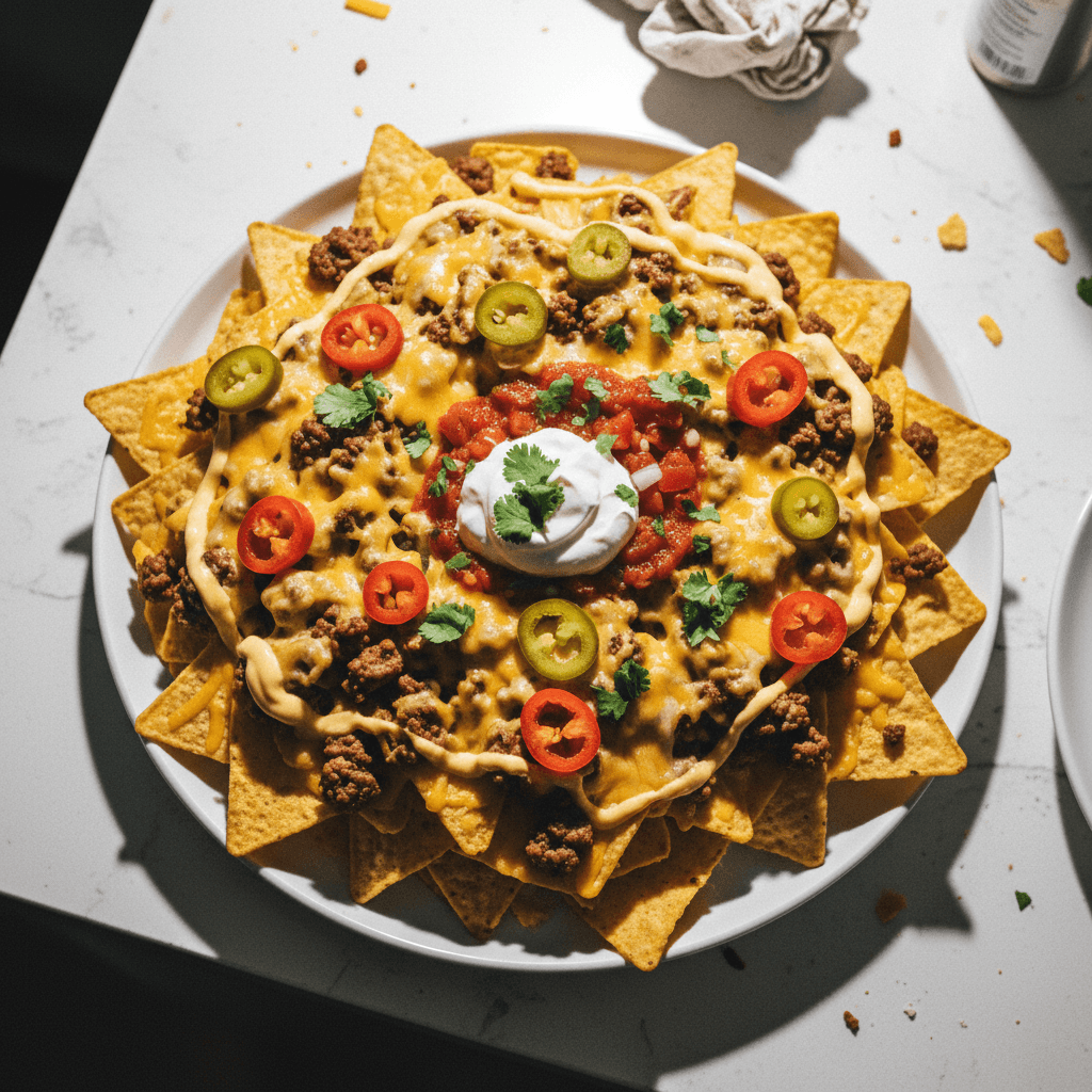 Savory Ground Beef Nachos (Low-Carb, High-Protein)