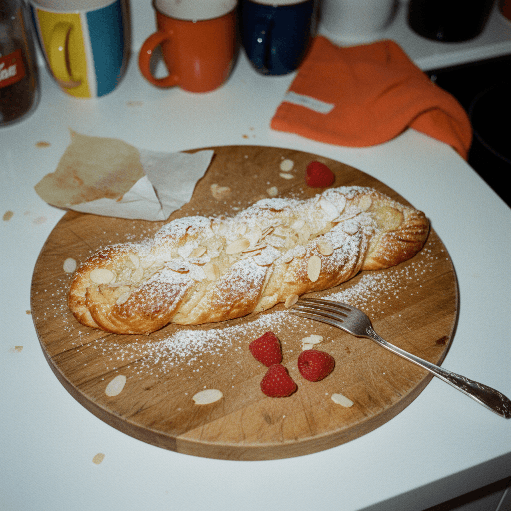 Braided Almond Croissant Danish