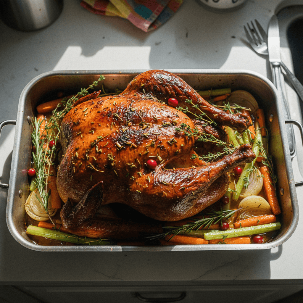 Thanksgiving Essentials Garlic & Herb Cajun Turkey