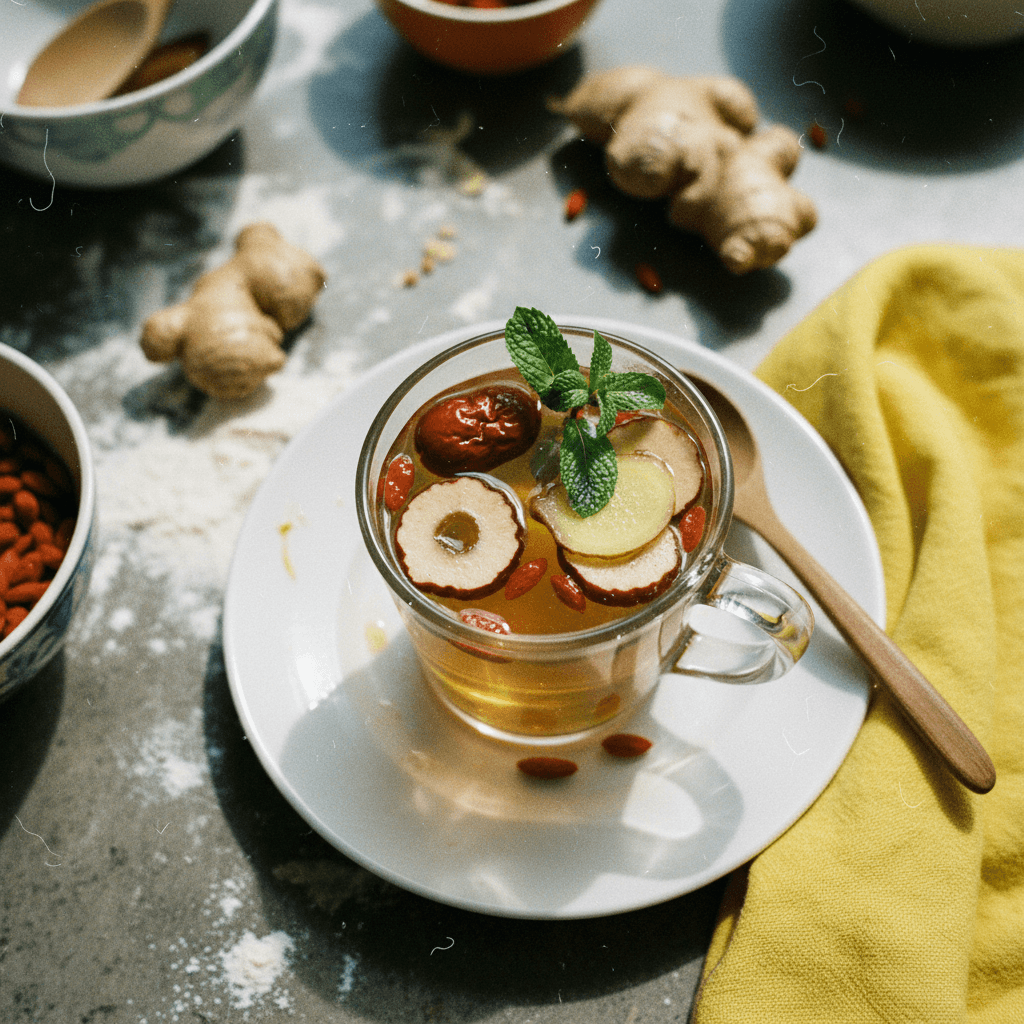Jujube Ginger Immunity Tea