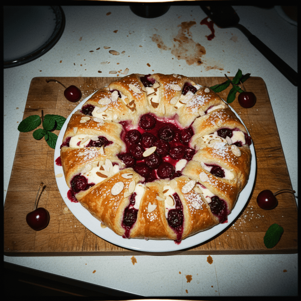 Crispy Cherry Brie Bites