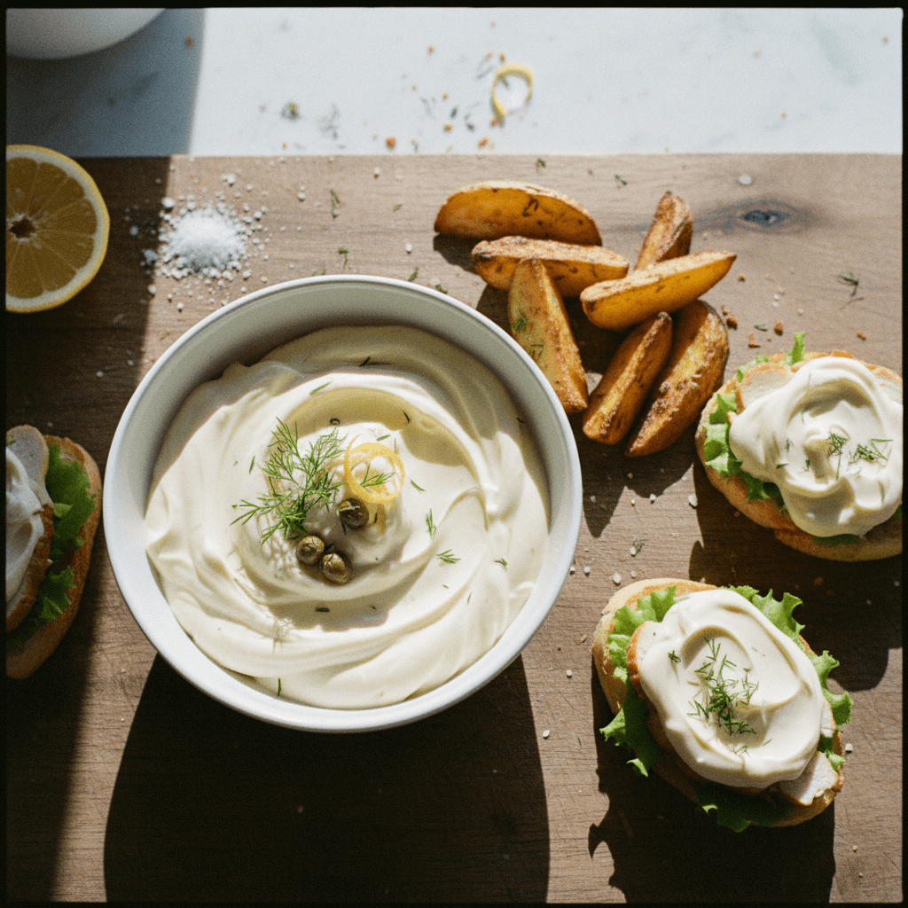 No-Oil Greek Yogurt Mayonnaise