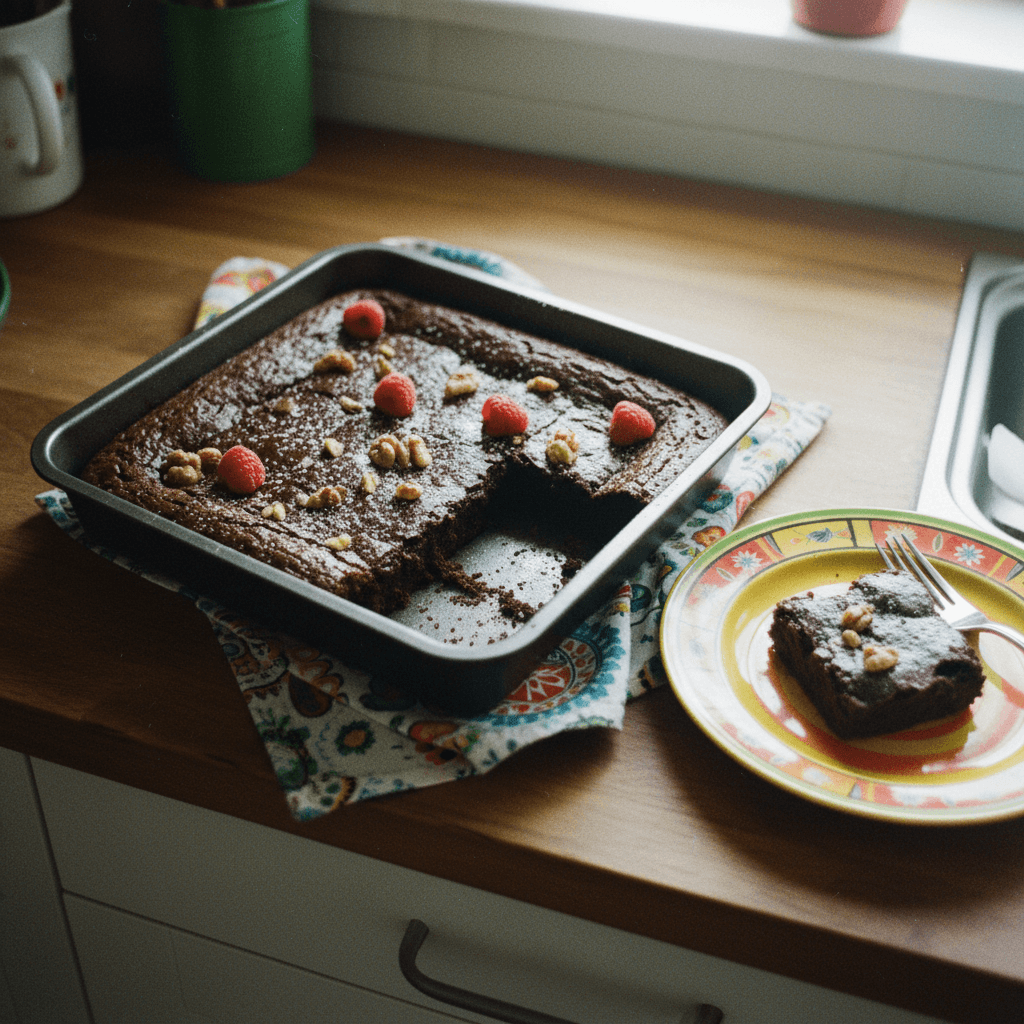 Easy 3-Ingredient Chocolate Brownies