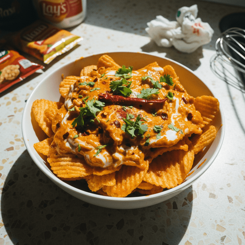 Lay's with Spicy, Tangy, Creamy Sauce