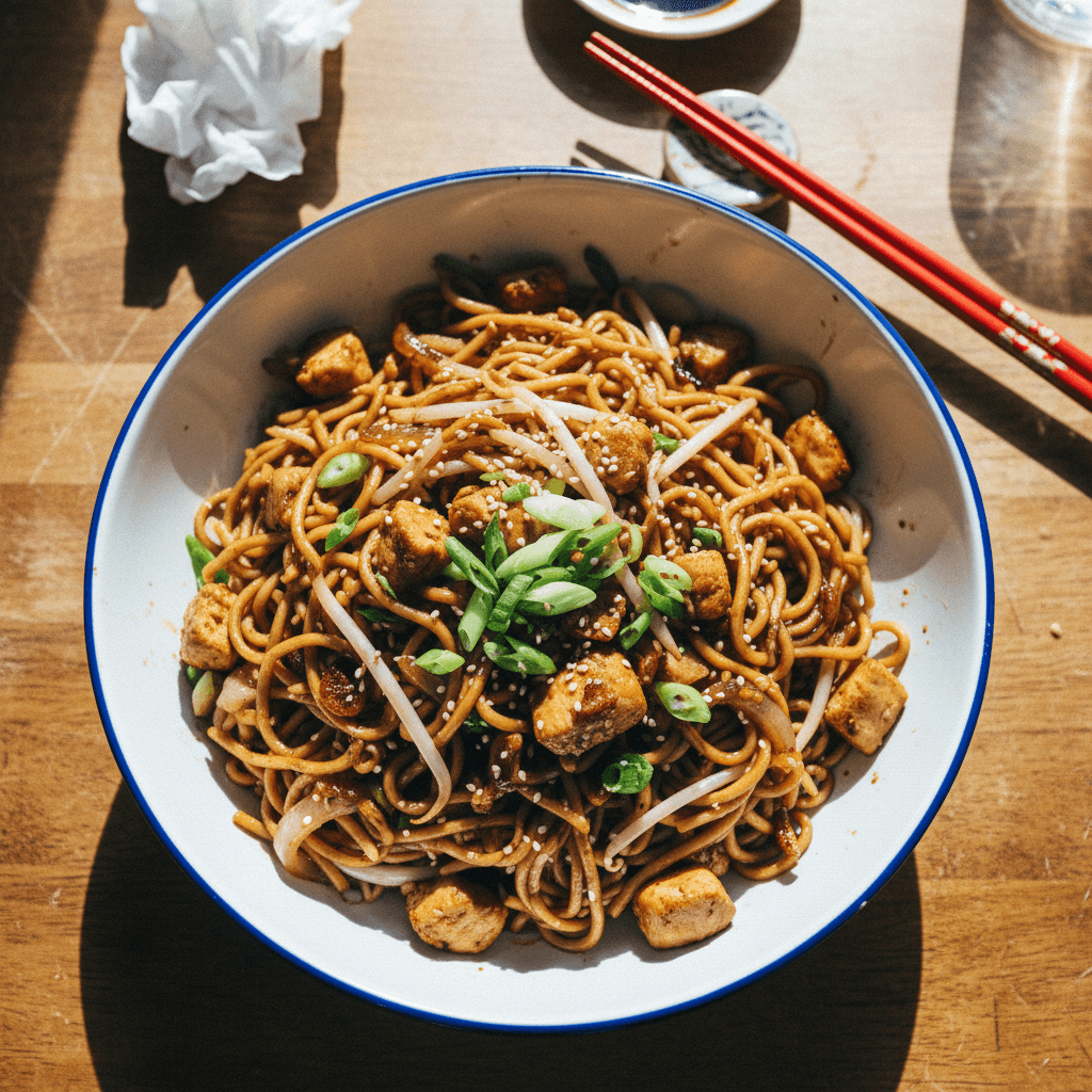 Low Calorie Chicken Chow Mein