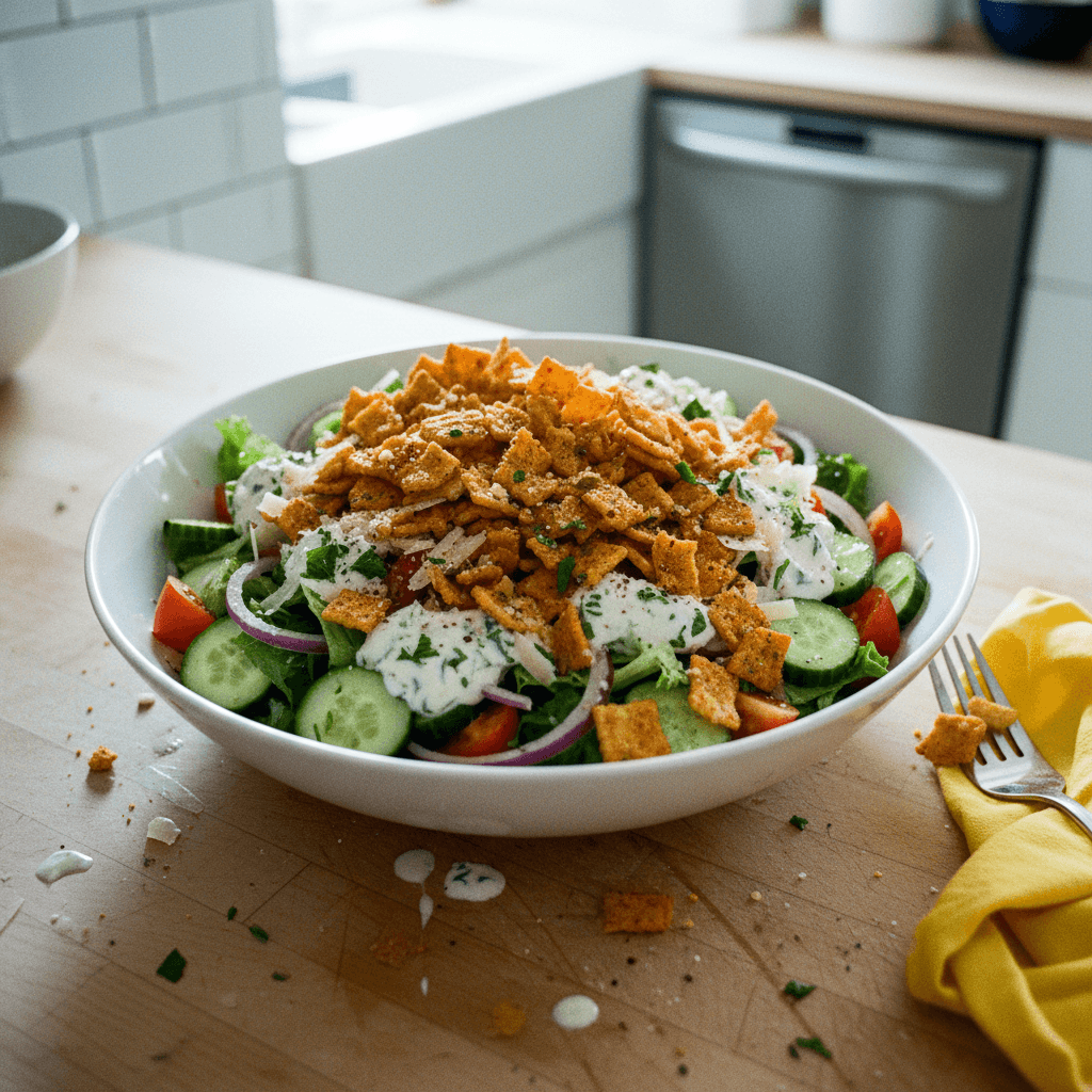 Crispy Pasta Salad