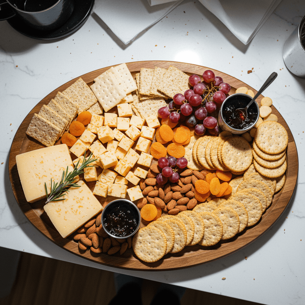 Trader Joe's Unexpected Cheddar & Cracker Board