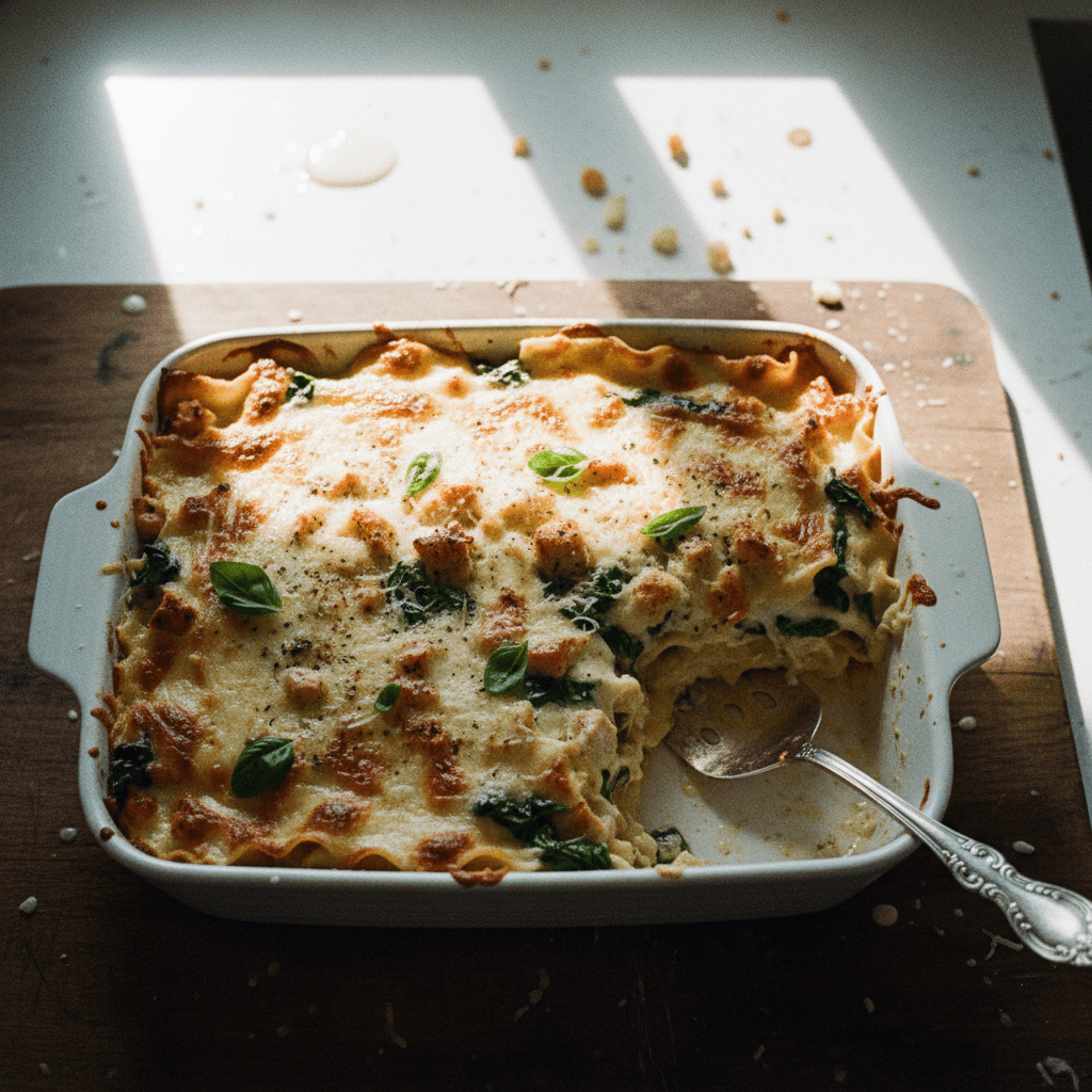 Chicken Alfredo Lasagna