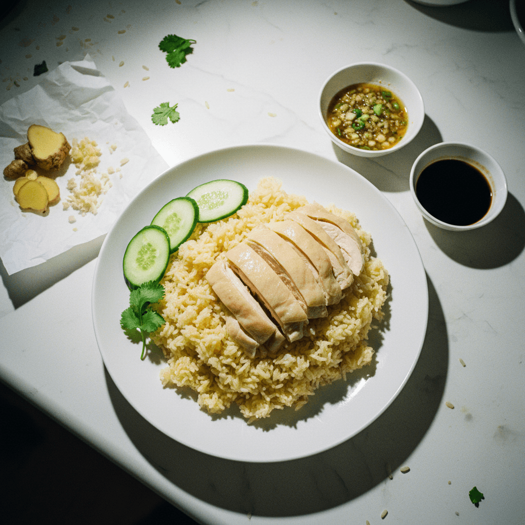 Hainanese Chicken Rice