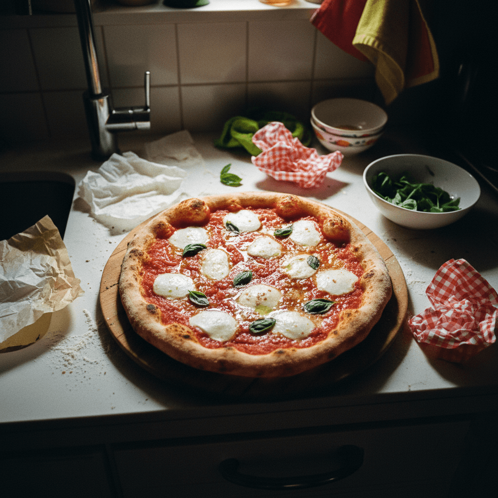 Neapolitan Margherita Pizza for Two