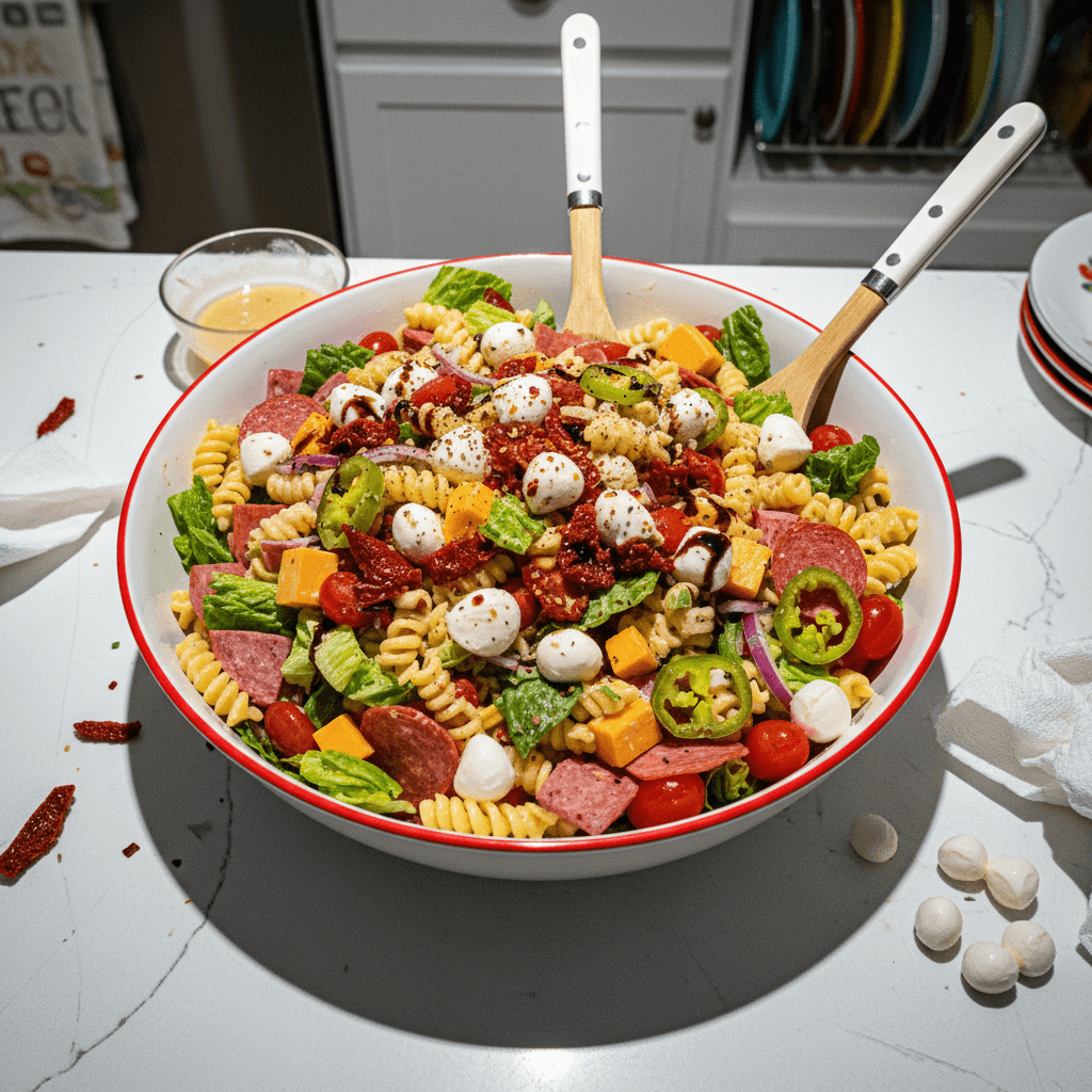 Chopped Italian Pasta Salad