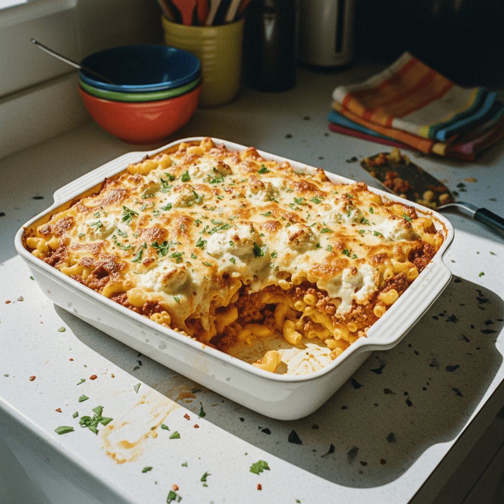 Mac 'n' Cheese Lasagna
