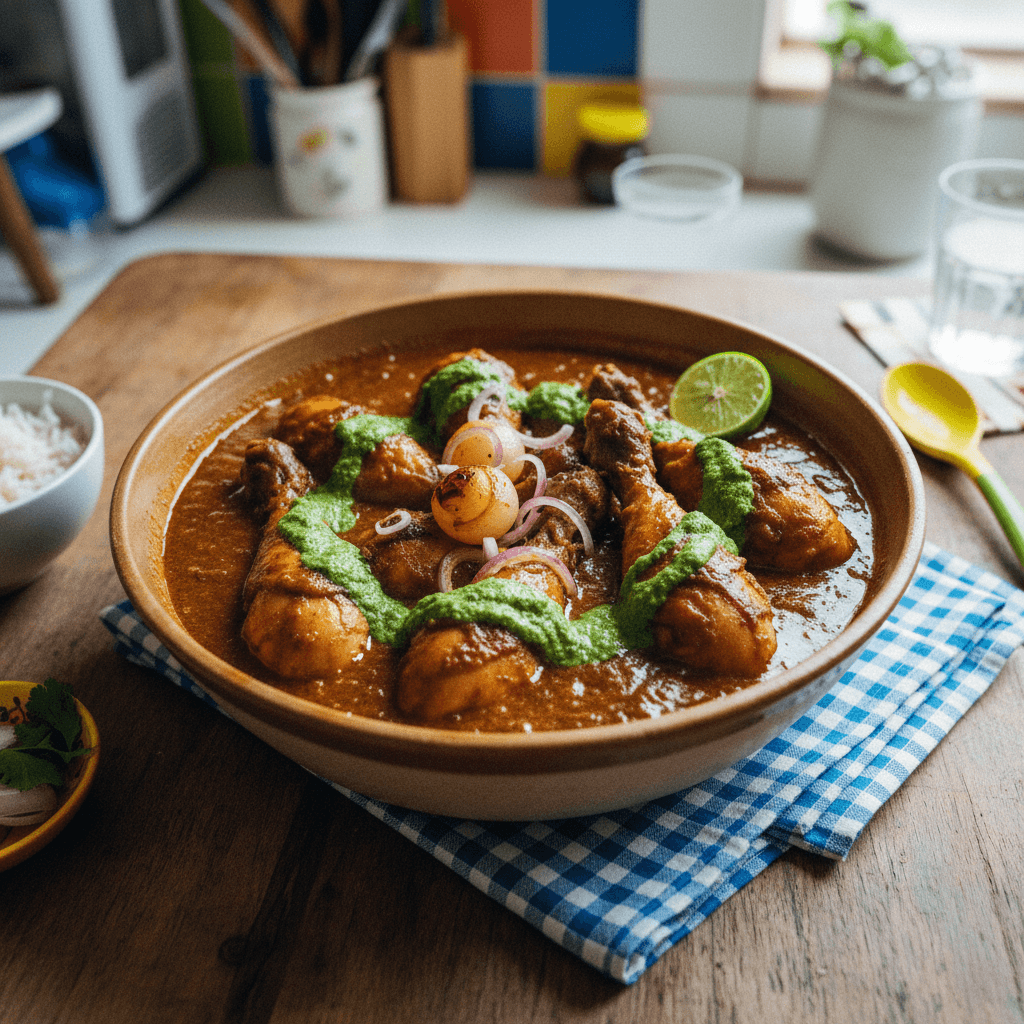 Dark Onion Chicken Gravy