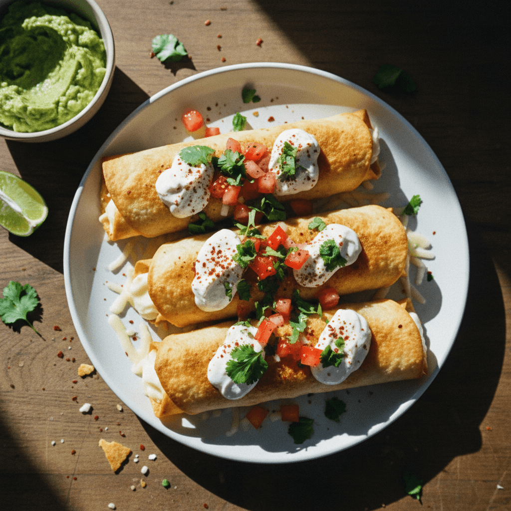 Chimichangas de Pollo