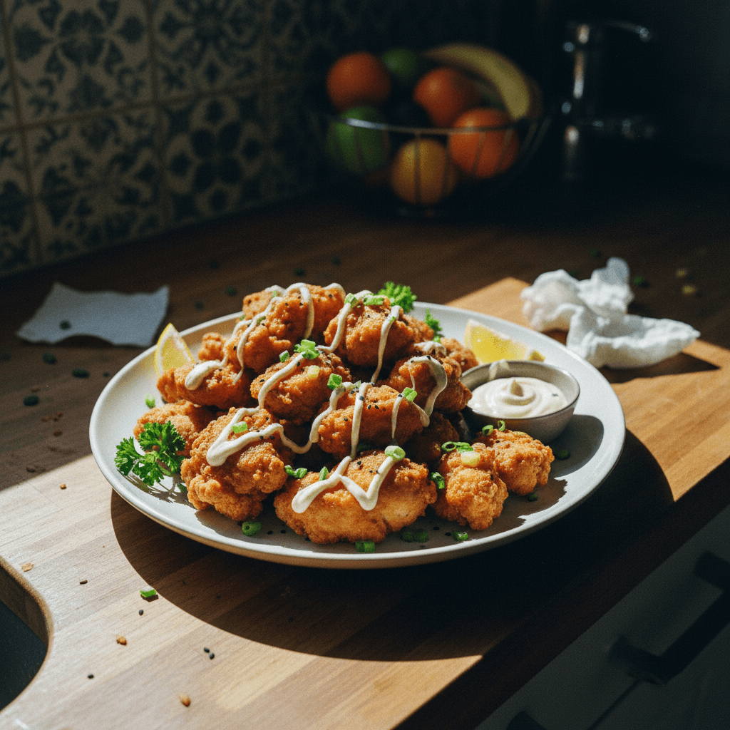 Mayonnaise Fried Chicken