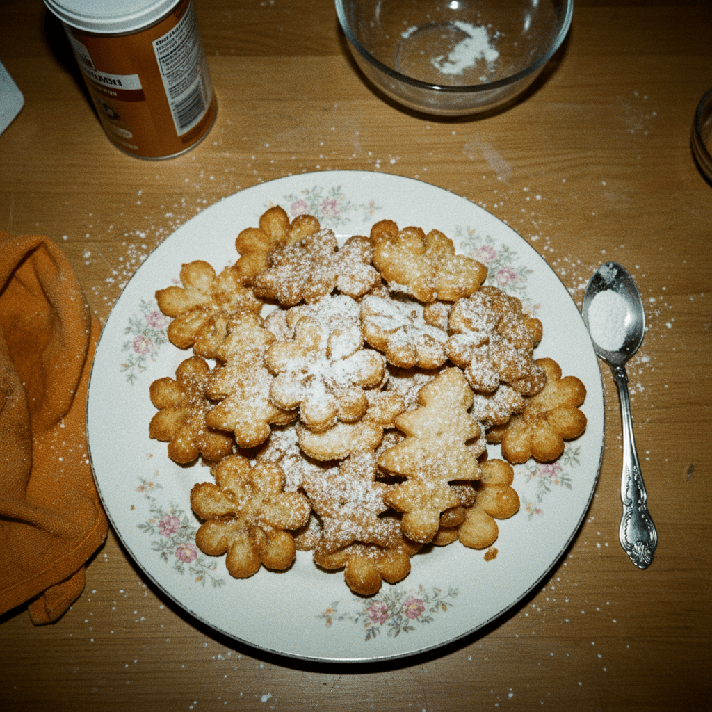 Crispy Rosette Cookies
