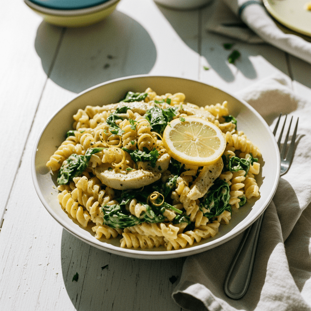 Creamy Lemon Chicken Pasta