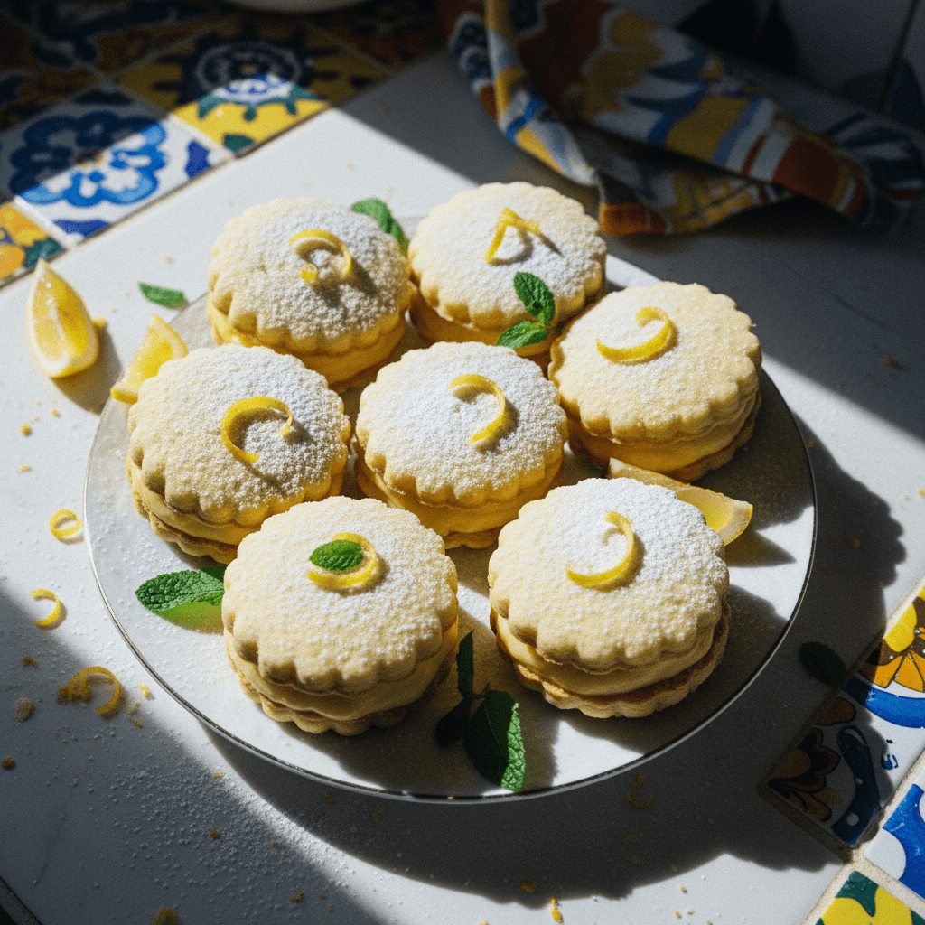 Alfajores de Lemon Pie