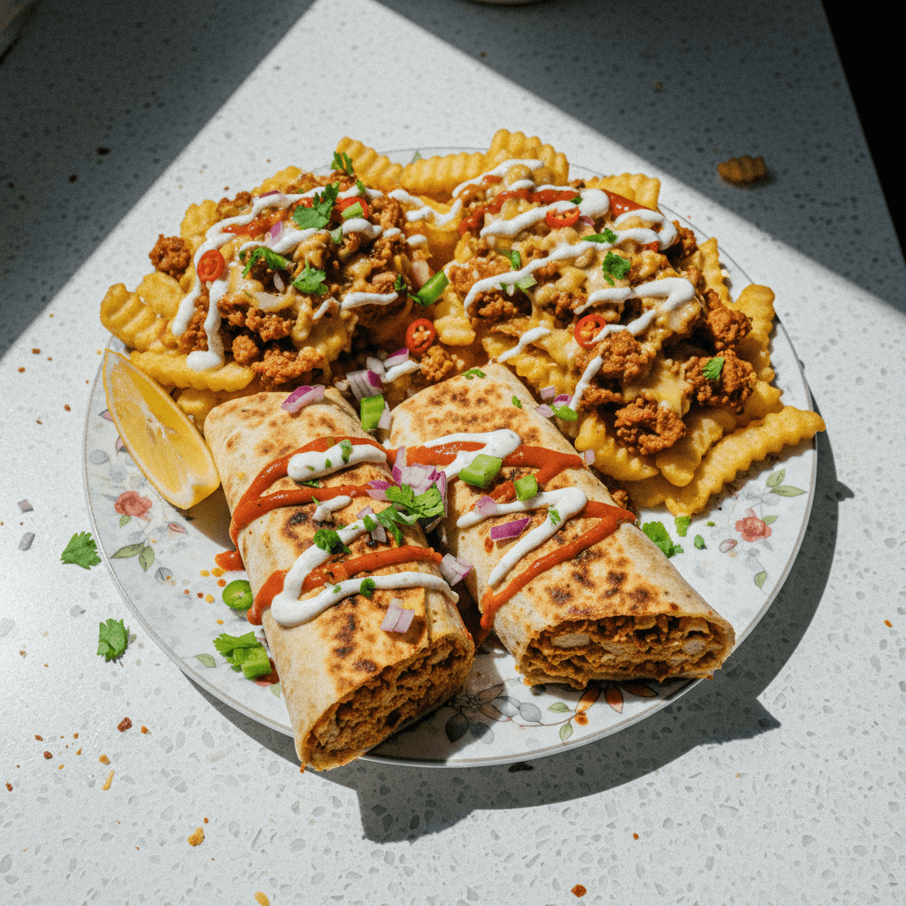 Viral Chicken Doner Kebabs / Chicken Doner Wraps