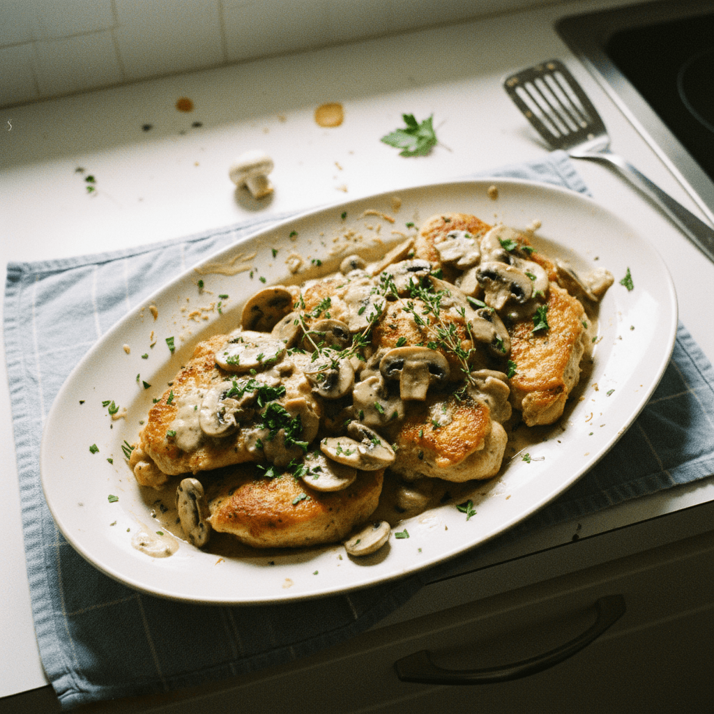 Creamy Mushroom Chicken
