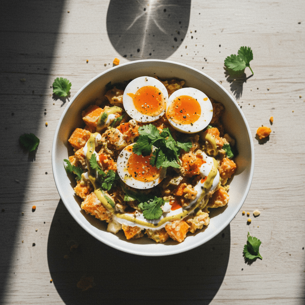 Japanese Egg Potato Salad