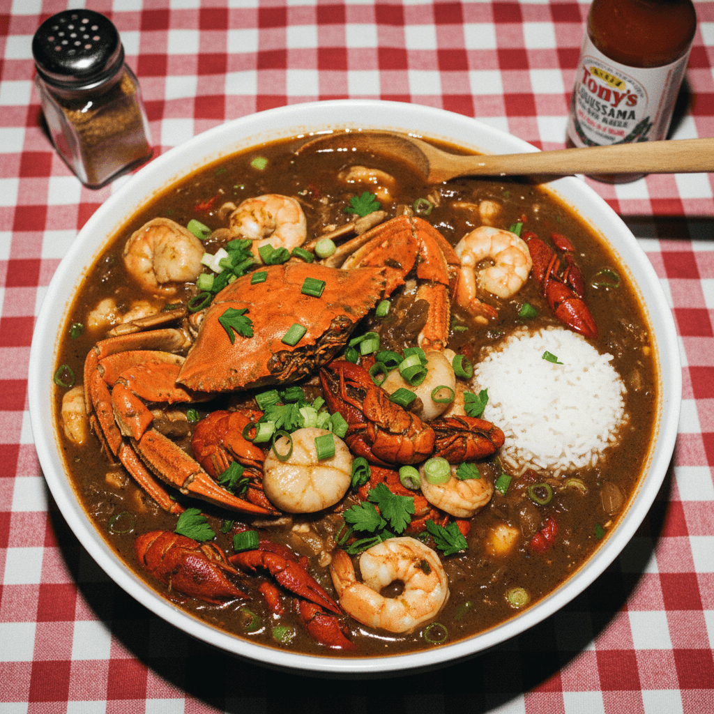 Pescatarian Gumbo