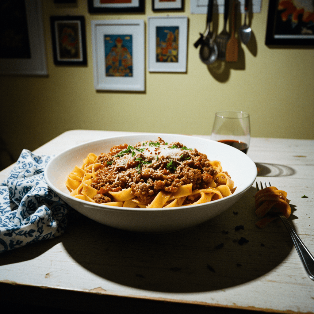 Hearty Ragu with Pappardelle