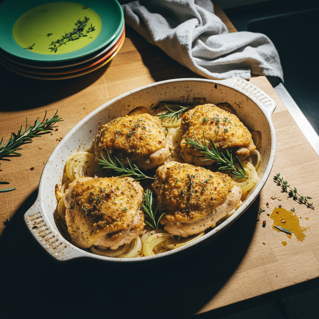Garlic Herb Baked Chicken