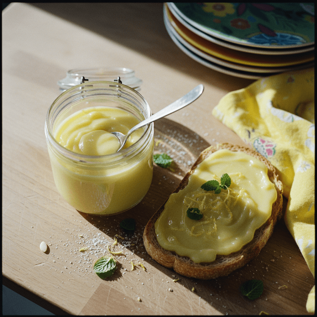 Easy Microwave Lemon Curd